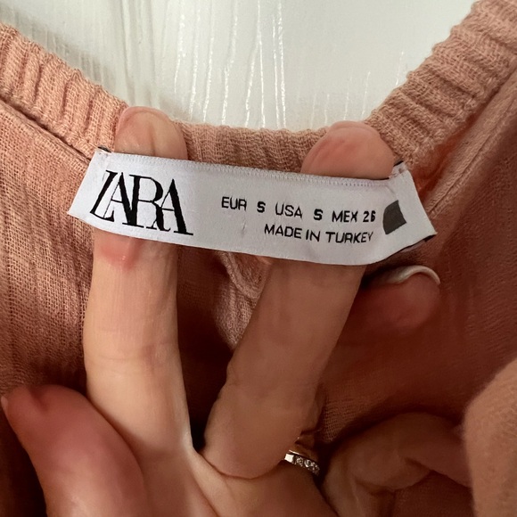 ZARA pink jumpsuit - Picture 4 of 6